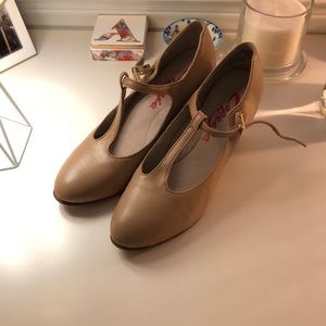 Nude Capezio Chatacter Shoes